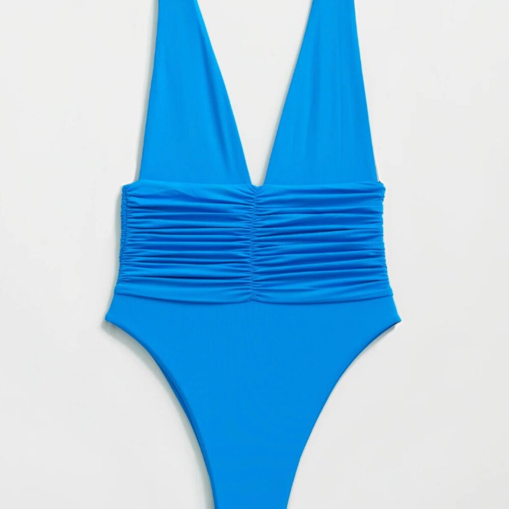 Multi-Way Echo One Piece Moderate Coverage - Ocean Water